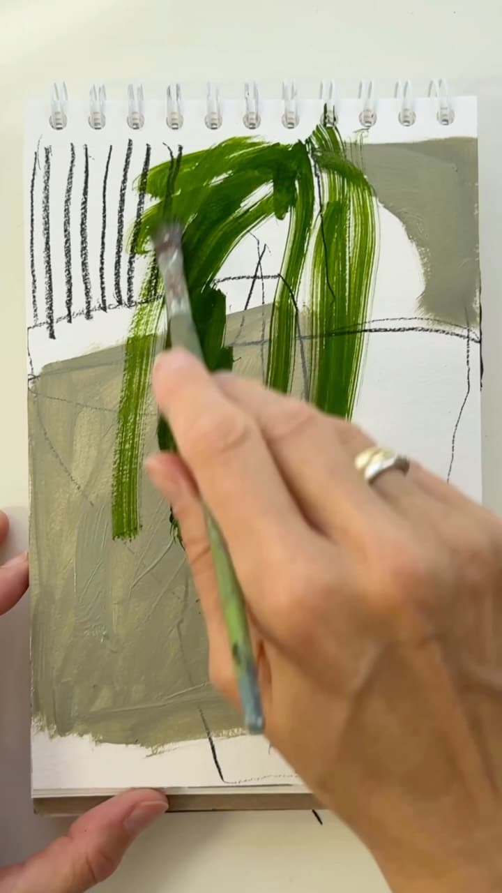 No, it’s not supposed to be art!
The processes I use to fill my sketchbooks are important companions along my journey.