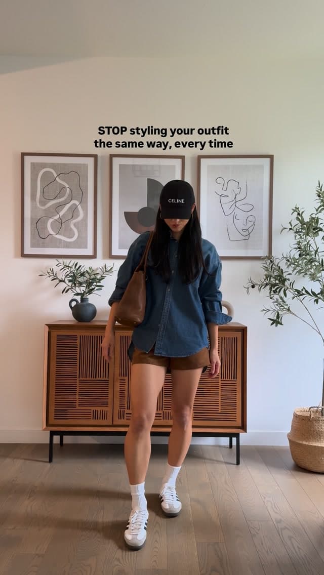 Your closet probably has more outfits in it than you think. It’s all in how you style them!!!
Comment “link” to shop my