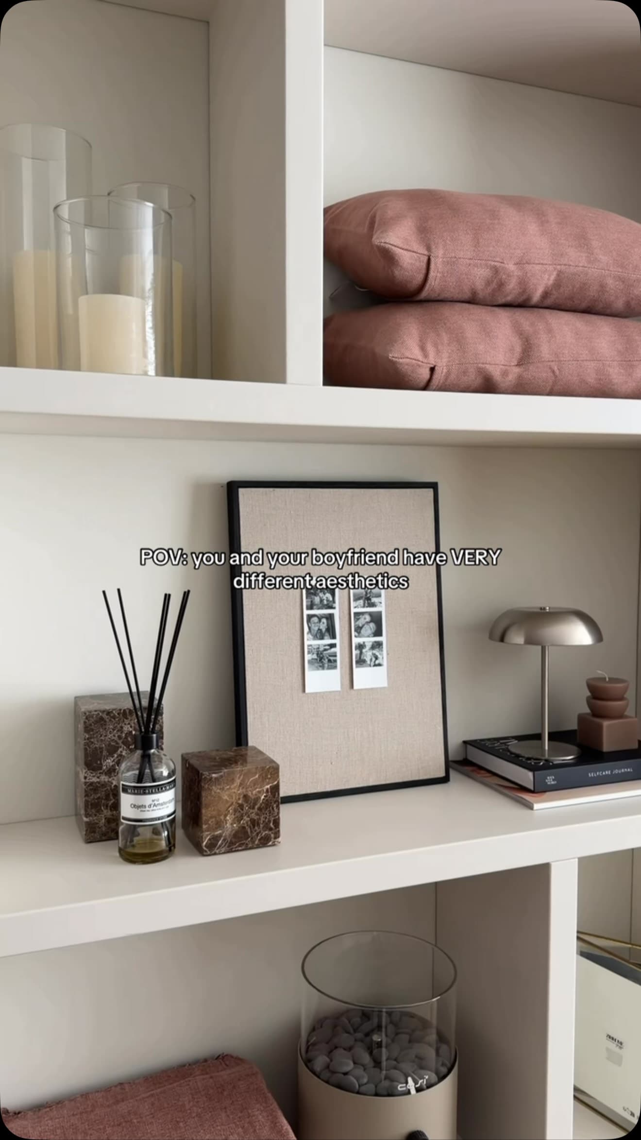 Very different ๐ฅฒ #boyfriendaesthetic #homeinteriors #homeinspo