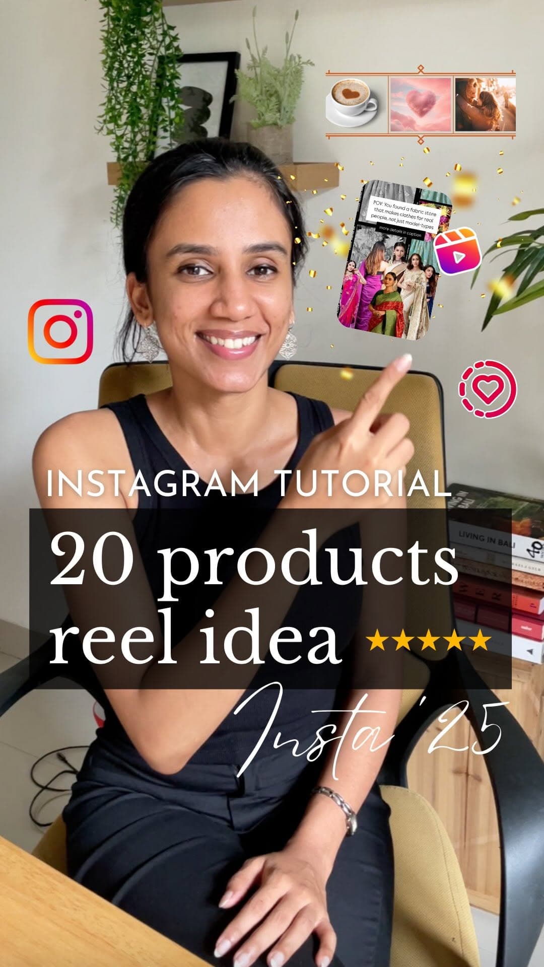 🚀🎞️ Easy Instagram Reel Idea (using just photos – no video):
- Easy relatable reel idea for small business -
HOW TO