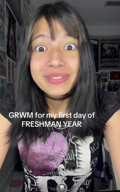 IM SCARED BUT EXCITED #freshman #highschool #school #2011 #grwm