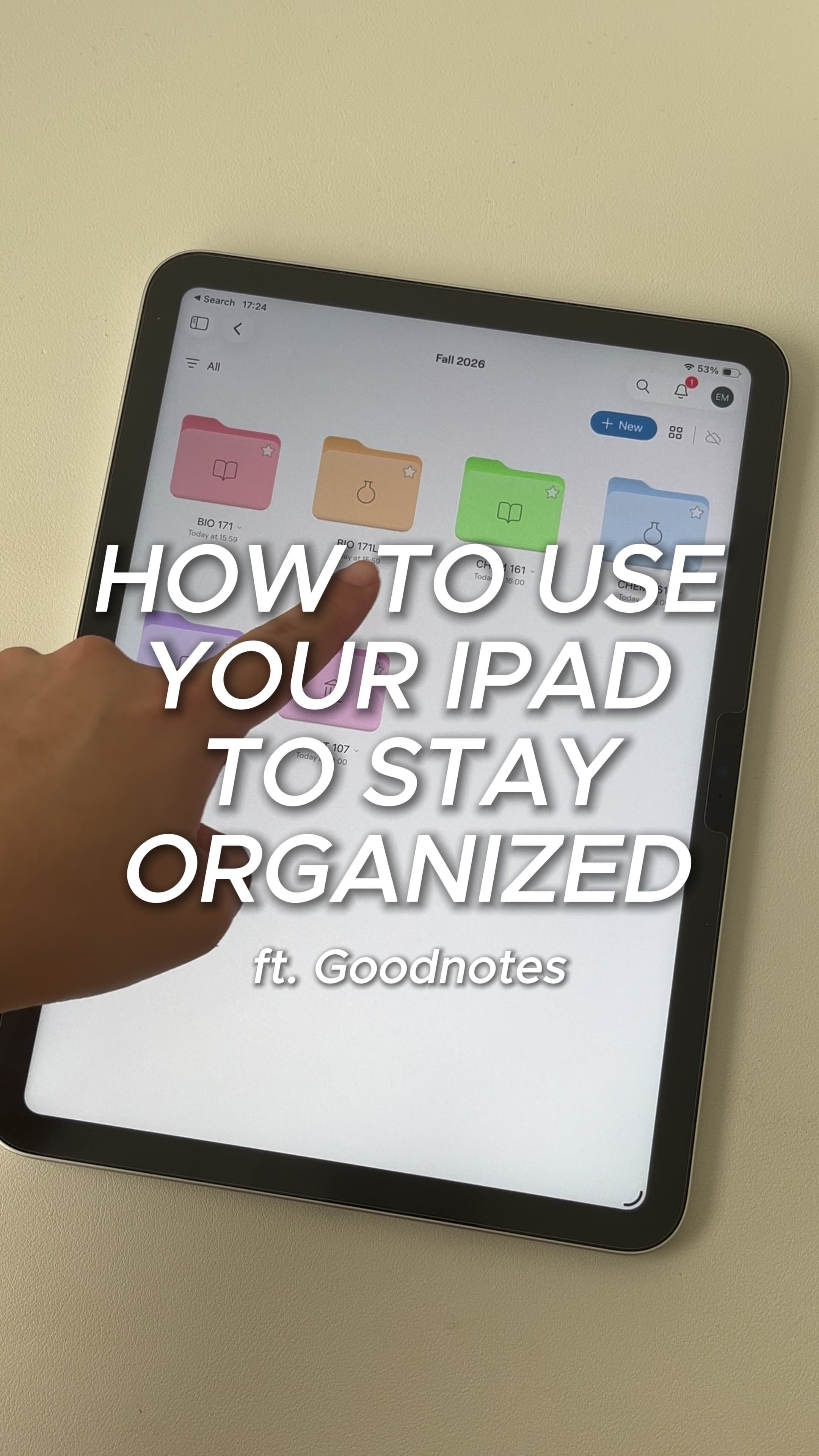 You guys always ask what app I use to take notes/stay organized and @Goodnotes is the answer! #studytok #StudyTips #ipa