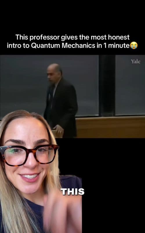 This is epic 😂😂😂 so much better than profs that tell you “half of you will fail this course” on the first day! This