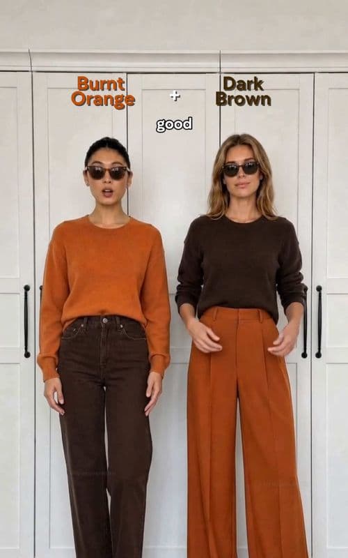 Fall Third Color Outfit Ideas 🤍 #falloutfit #colorpairing #stylingtips