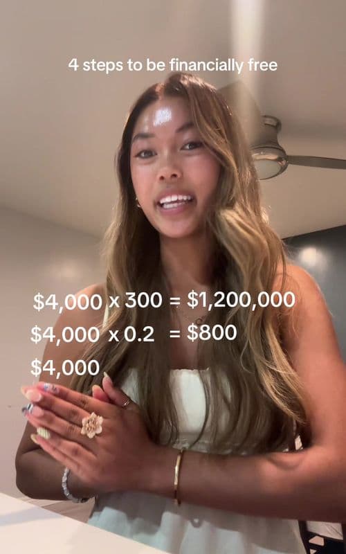 4 steps to reach financial freedom 🤗💸 🌸🍰🎀🌷 beginner financial advice you should know #financialliteracy #educati