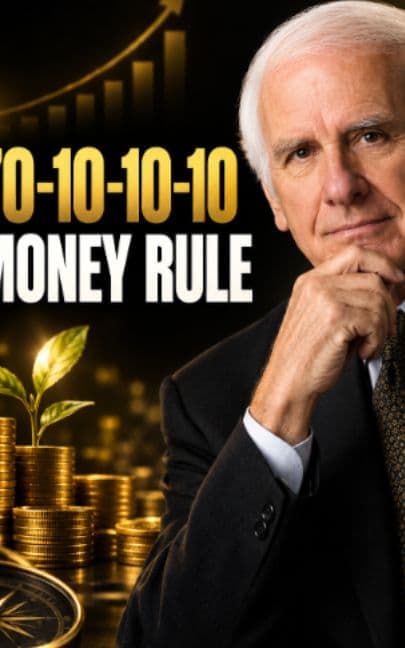 Most people focus on earning more money. : learn to direct the money you already earn. 💰 The 70-10-10-10 formula breaks