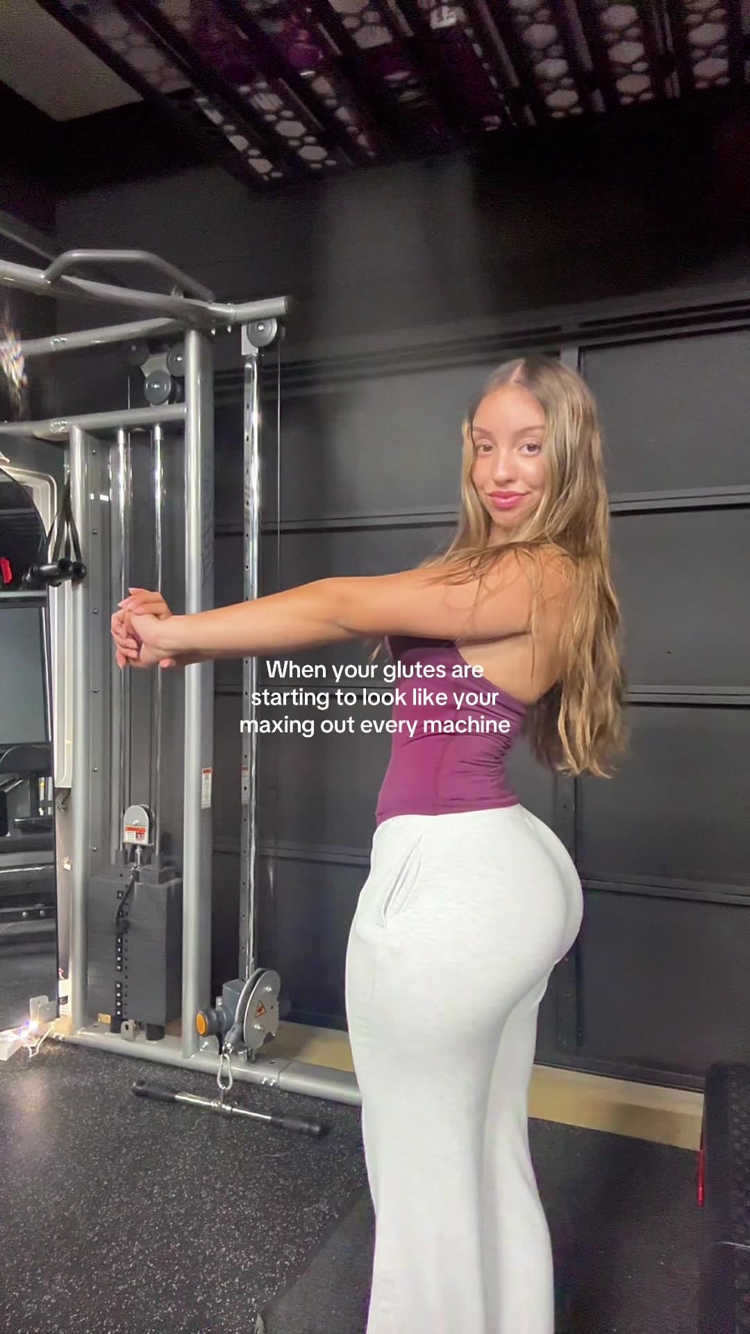 A leg day fears me @ECHT APPAREL @Garage Clothing #gym#girls#GymTok#viral#fyp