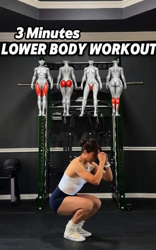 Lower Body Workout at home No gym? No problem. No equipment needed! #homeworkout #workoutathome #gluteworkout #legday #g
