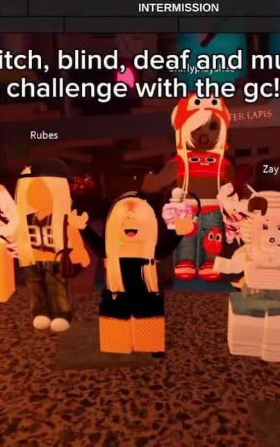 Snitch, blind, deaf, mute challange with… @Rubes🍸 @Noor @Zay @💗🌸𝓔𝓶𝓲𝓵𝔂🌸💗 #fleethefacility#fyp#challange#funny#f