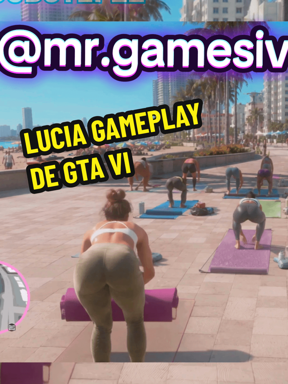 Lucia Gameplay de GTA 6 #rockstargames #RockstarGames #gameplay #gta6 #foryou