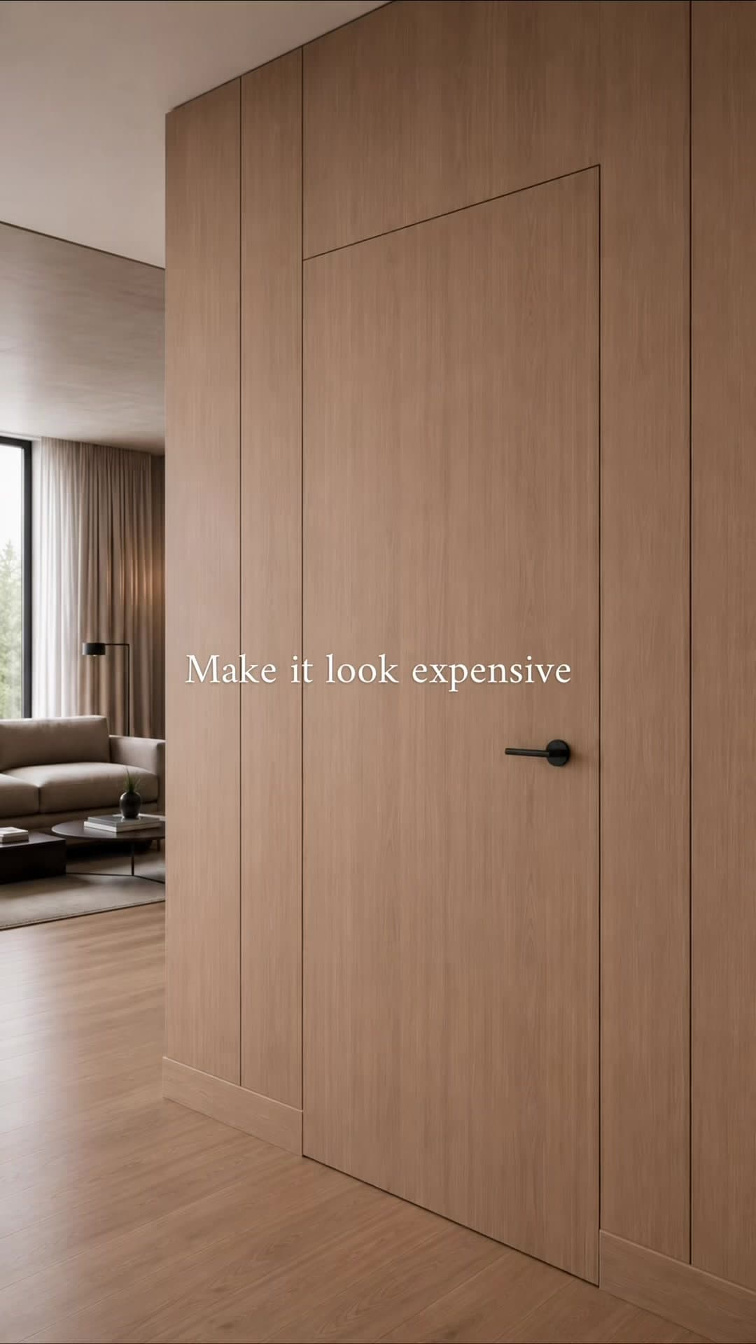 SAVE THIS FOR YOUR NEW HOME 🤍👇 7 details worth saving: 1. Flush doors Seamless with the wall finish. 2. Integrated s