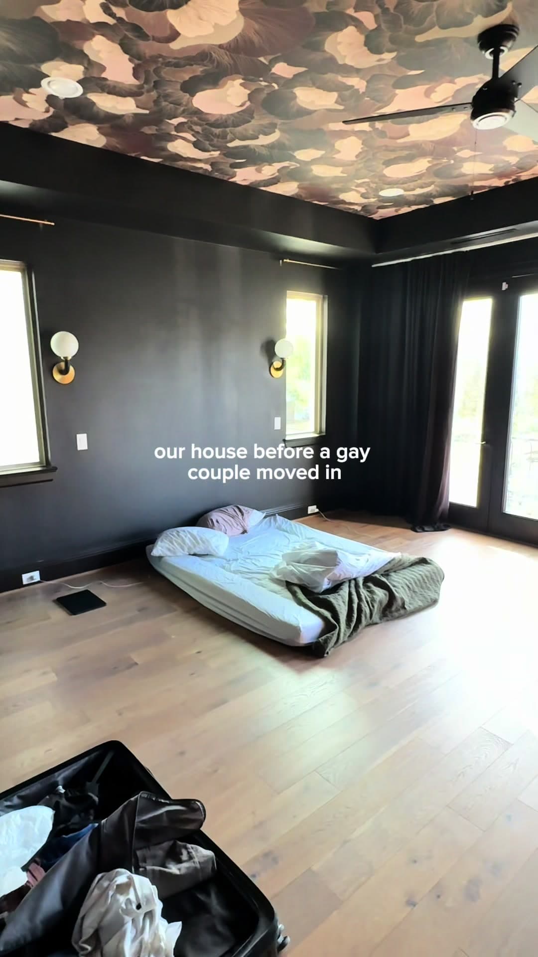 Before vs after the gays came in ✨ #interiordesign #homedecor #gaytiktok #couplestiktok #midcenturymodern