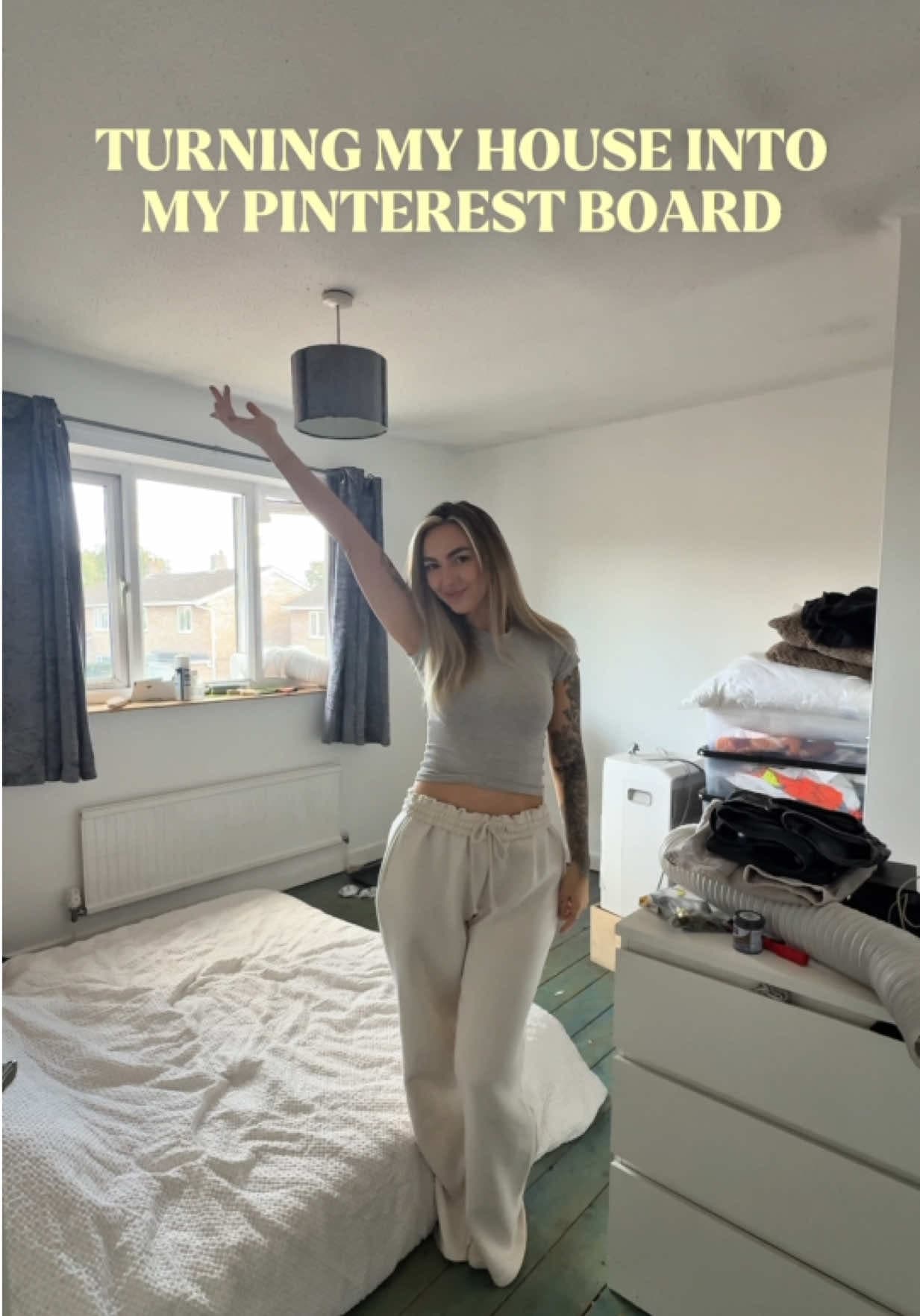Turning my house into my Pinterest board🤍 time to start my favourite room in the house, finally bedroom Reno time!!🥹🤎