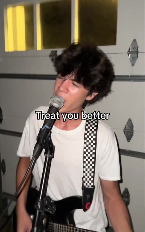 Treat You Better @Shawn Mendes #rock #band #cover #alternative