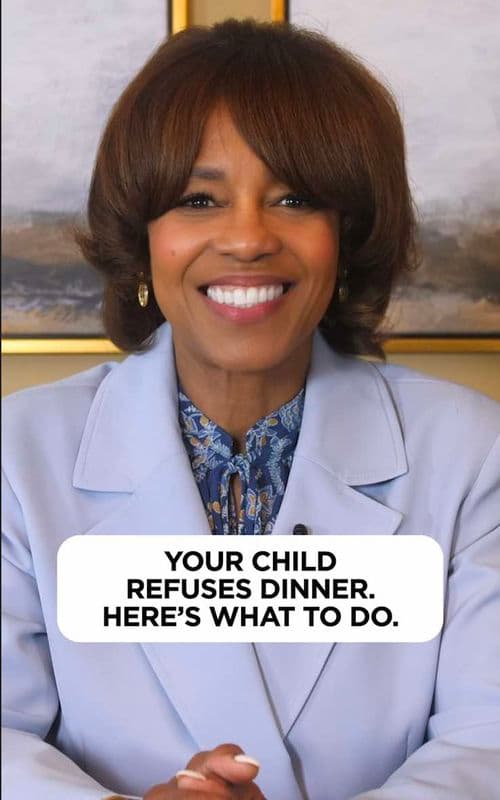 When your child refuses dinner, it can feel like you have to persuade, negotiate, or prepare something else just to keep