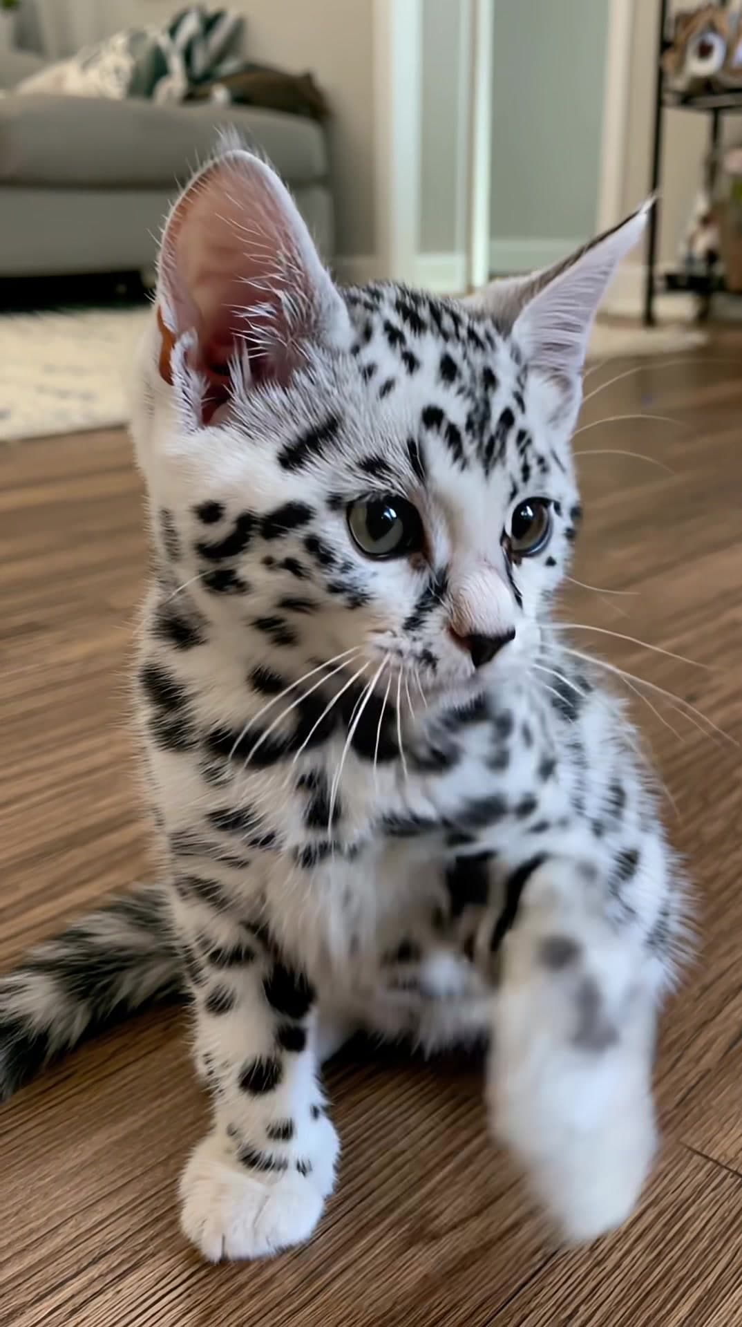 Cute kitty cat's day (moon blues)