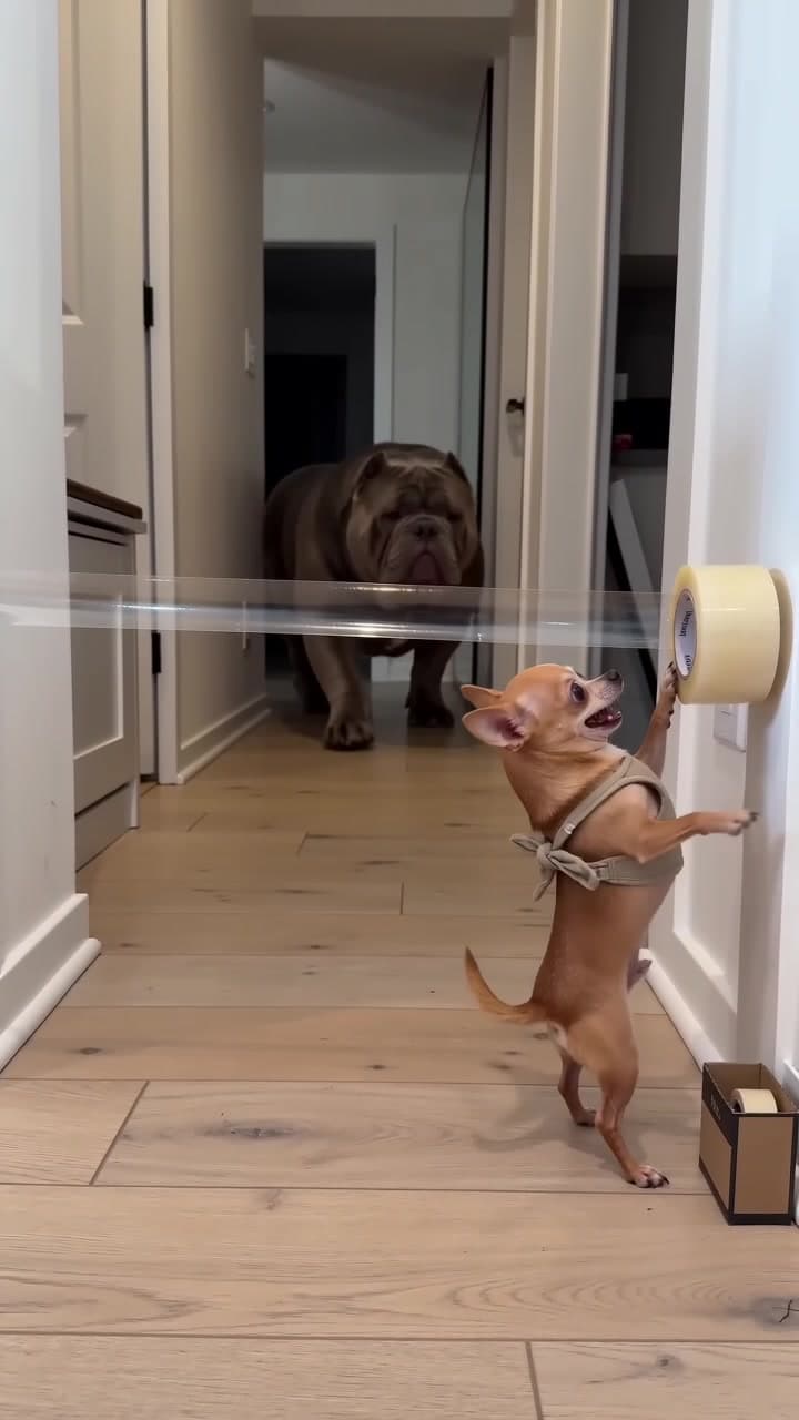 Nacho definitely planned the whole thing. #funnydog #dogprank #chihuahua #doglife #PetsOfTikTok