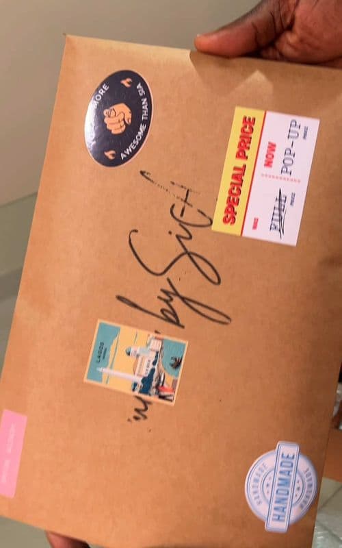 This is how all orders at the pop-up will be packaged. See you on the 28th and 29th of August at Gogi, 69 Admiralty way,