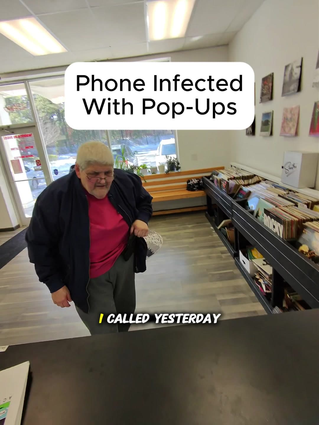 🚨Phone Infected With Pop Ups!! Are you having a tech problem? We accept mail ins! We have a Mail-In Link that’s in our