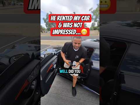 Was this backhanded compliment or … #amg #rental #profit #business