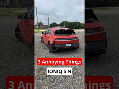 3 Annoying Things 2025 Hyundai IONIQ 5 N #carreview #automobile #carbuying #carbuyingtips