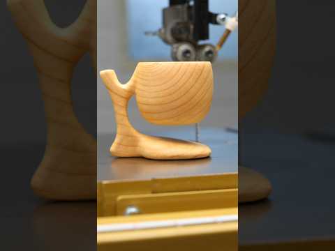 Bandsaw Tree Cup #sawsoul #bandsaw #woodworking #carving