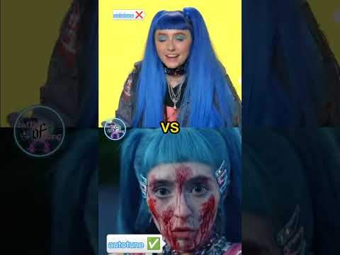 Ashnikko - stupid feat ।। Autotune Vs no autotune ।। #battleofsong #shorts #music #song #singer